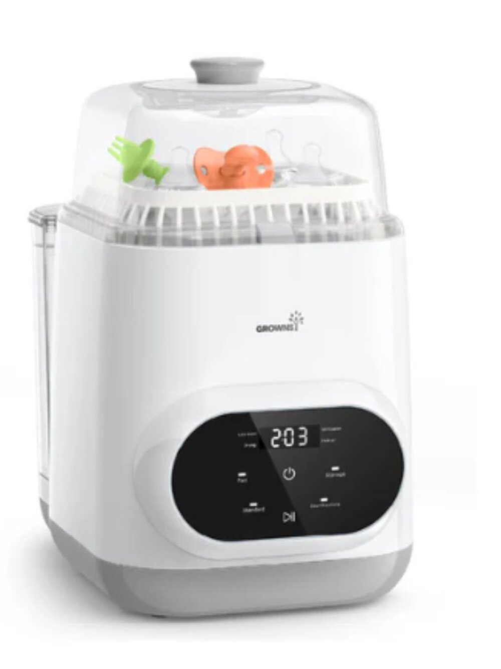 Grownsy 4-in-1 Baby Bottle Washer Pro